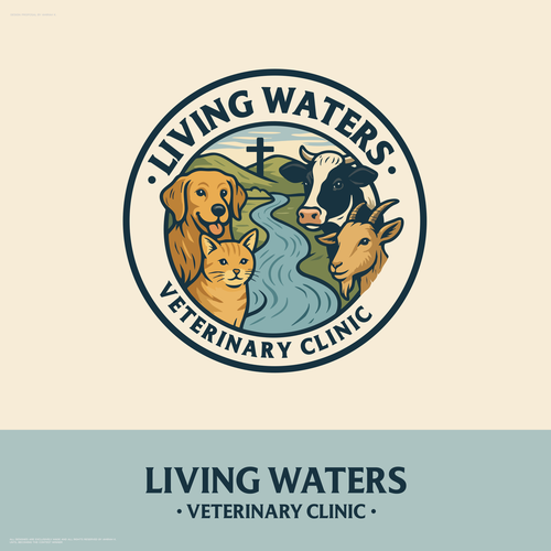 Designs | Elegant, logo design for a new rural veterinary clinic ...