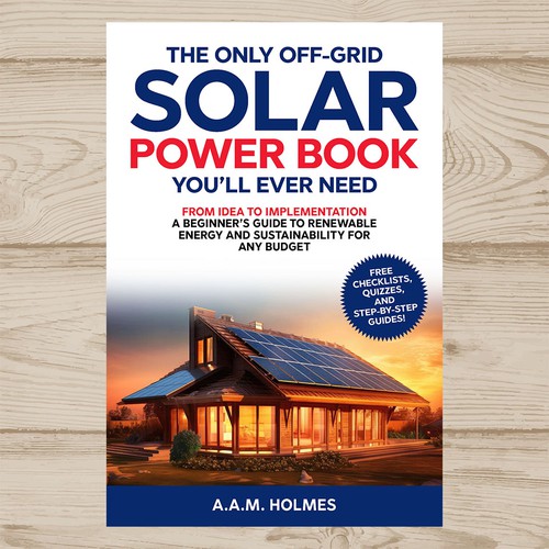 Design the best off-grid solar power book cover Design by Ideaxa