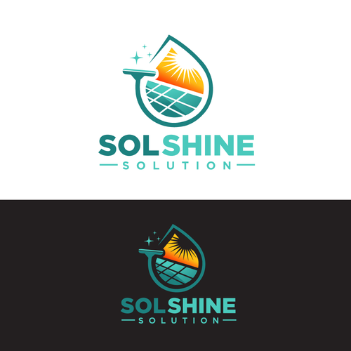 New solar panel cleaning business needing to attract customers Design by YZ24