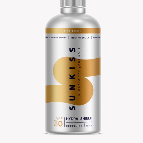 Luxury Sunscreen Label Design by Lady Goga