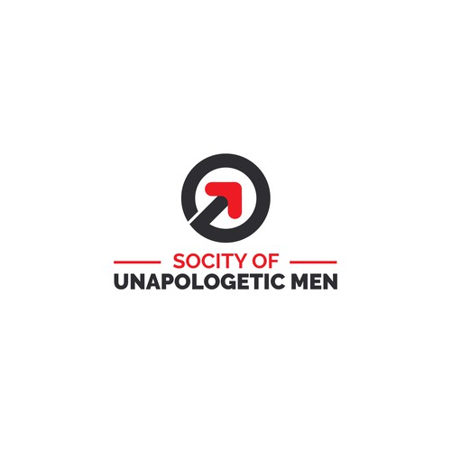 We need a bold,in your face design promoting the unapologetic man! Design by BrandHikes