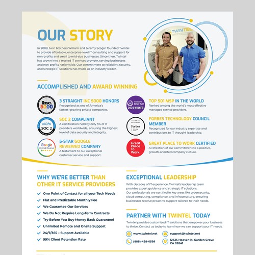 Twintel Service Advertisement Design by velvetmade