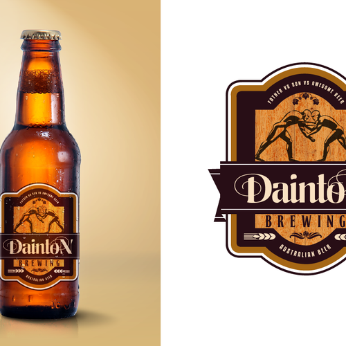 logo for Dainton Brewing Design by ds17