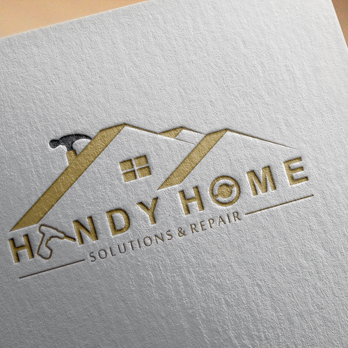 Handy Home Solutions & Repair needs an awesome logo to get this business off and running! Design by RFauzy