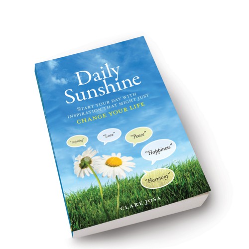 コンペ「Daily Sunshine Book Cover - help people feel inspired, every day, and perhaps even change the world!」のデザイン by Paul.M.Wさん 