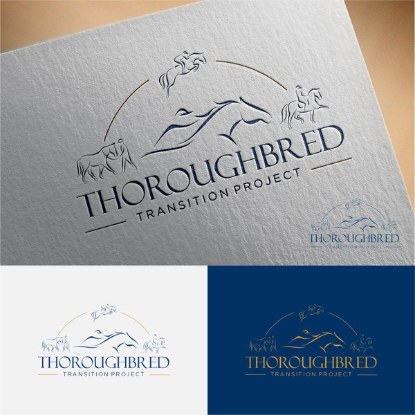 Design by SDPrinting titled "Thoroughbred Transition Project logo"