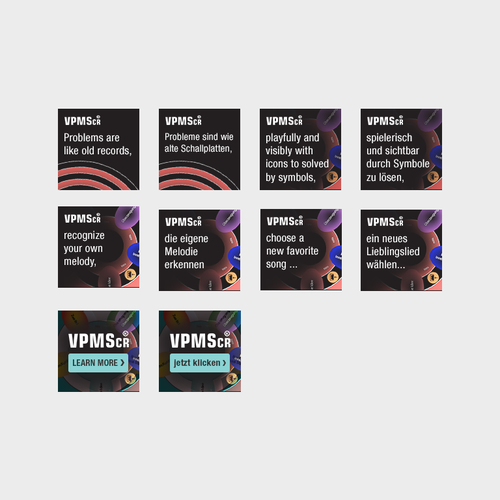 "Probleme lösen mit System" winning Banner ad by gldesigns