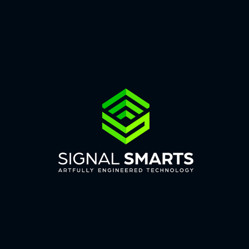 Design a Modern, Geometric Logo for Signal Smarts: We are Network and Wireless Technology Artists!! Design réalisé par ann@