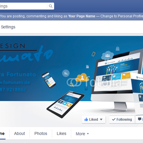 Facebook cover contest entry by Bext