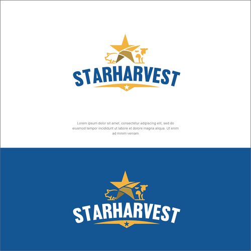 We need a bold logo for our beef & pork Processing Plant Design by Elesense