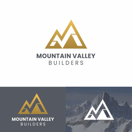 Custom Builder logo to appeal to high end clients. Design by noktah