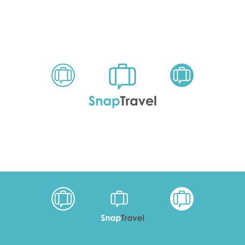 Create a Logo for Travel Booking service over Messaging Design by CHK 16