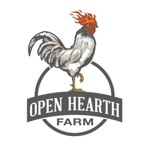 Open Hearth Farm needs a strong, new logo Réalisé par pmo