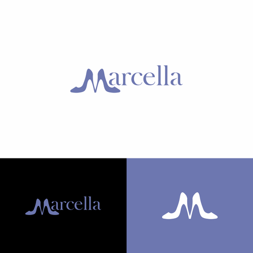 Women shoes brand logo design Design by mayar™
