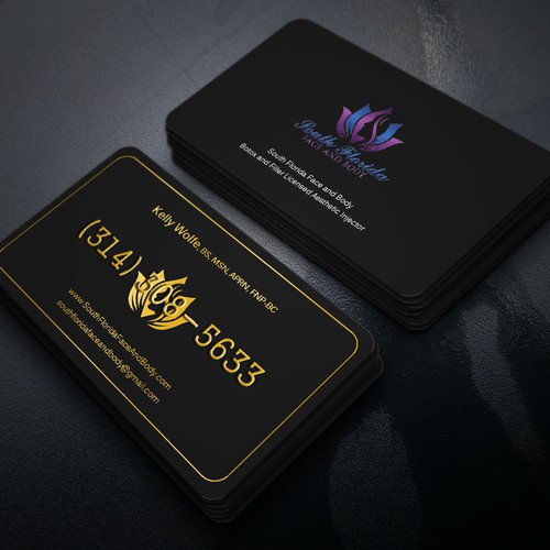 Aesthetic Business Cards Réalisé par Xclusive16