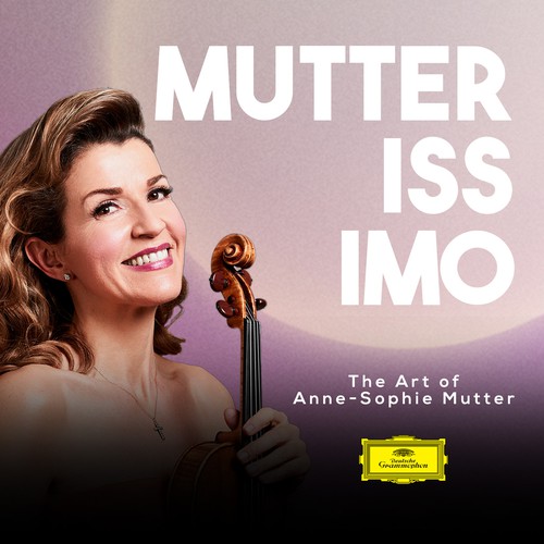 Illustrate the cover for Anne Sophie Mutter’s new album Diseño de kingdomvision