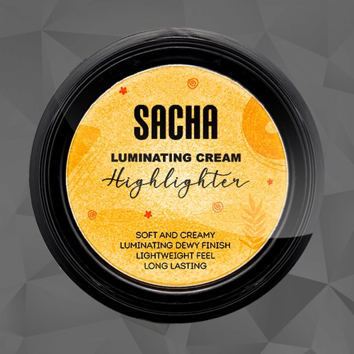 Sacha Luminating Cream Highlighter Design by GeorgioDesigns
