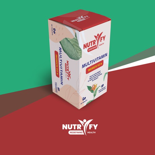 Diseño de Design a premium packaging for Multivitamin for women 50+ brand for Nigerian Consumers de jbdoncel