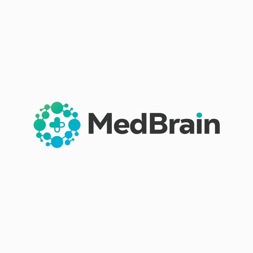 Logo & Branding for MedBrain | Delivering free medical diagnostics to developing nations. Design von Mr.CreativeLogo