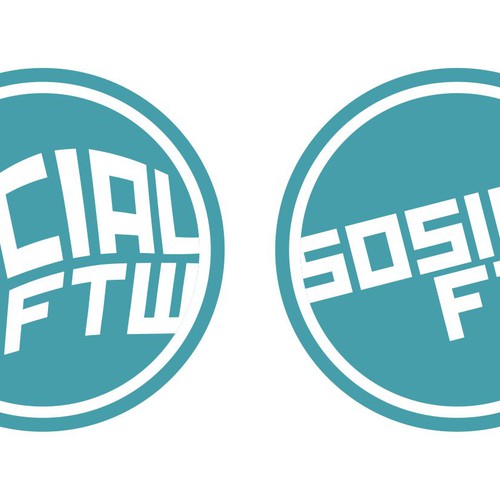 Create a brand identity for our new social media agency "Social FTW" Ontwerp door Rusdiflow