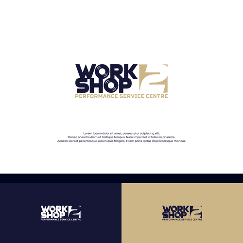 Prestige Trusted Logo for high end garage that's partnered with another brand Diseño de Gyan S™