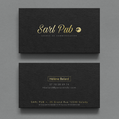 Creer Un Logo Carte De Visite Pour Une Agence De Communication Logo Business Card Contest 99designs