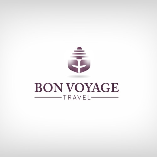 Bon Voyage Travel Logo Design Logo design contest