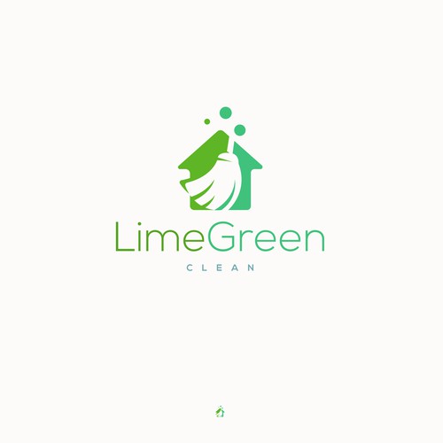 Lime Green Clean Logo and Branding Diseño de Owlman Creatives