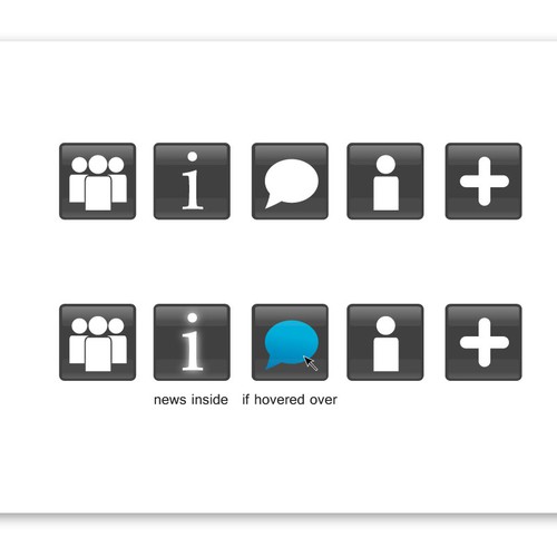 Create the next icon or button design for Undisclosed Réalisé par Kelvin.J