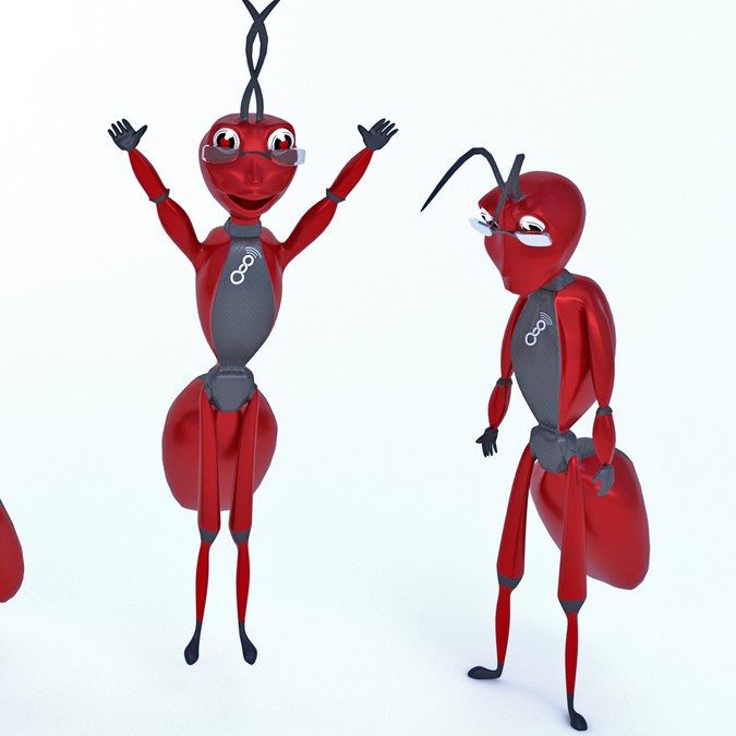 Design an 'ant' mascot for hip tech startup | Character or mascot contest
