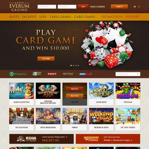 Online casino web hosting