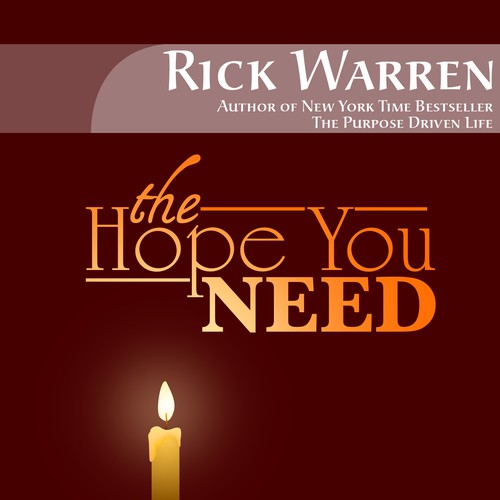 Design Rick Warren's New Book Cover Design by FASVlC studio