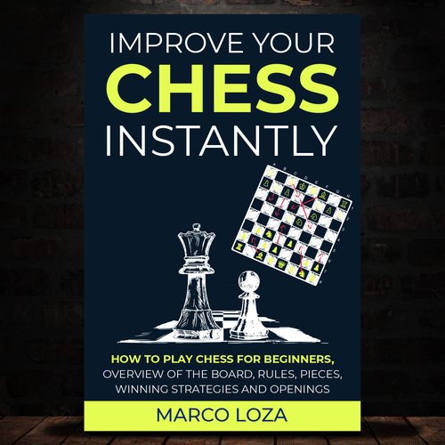 Awesome Chess Cover for Beginners Design by d.s.p.®