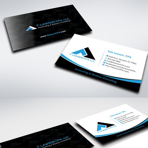 Create the next stationery for F. Lawson CPA, LLC Design by conceptu