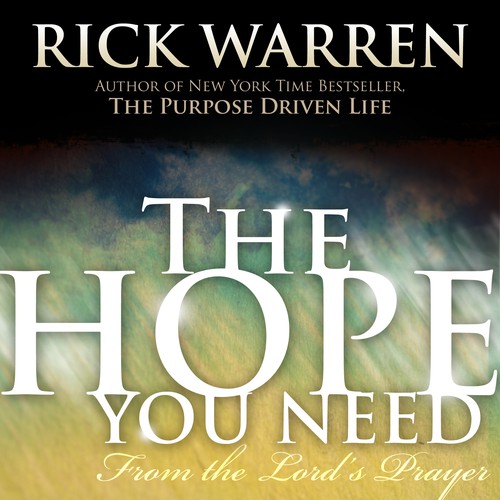 Design Rick Warren's New Book Cover Design por vDesigner