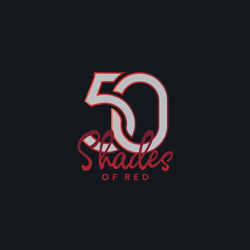 Logo for "50 Shades of Red" themed party Design by dadidam