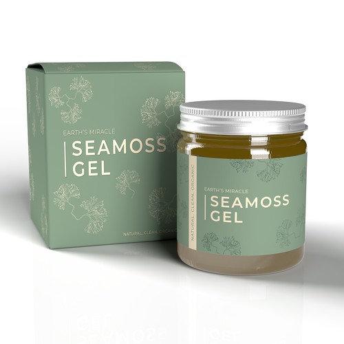 Design a Label for our Sea Moss Gel Product Design by Cleoalex