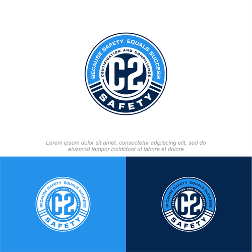 Organization Logo with a mission for safety + compliance Design by AnitNegra