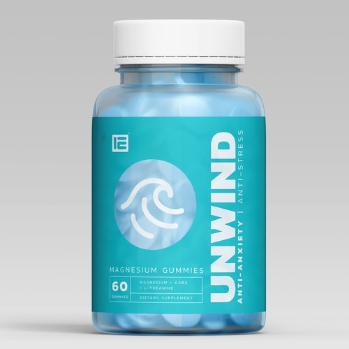 Trendy Supplement Brand Label Design Design by MKaufhold