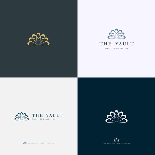 The Vault | Timepiece Collection Logo Contest Design by Leka Waves