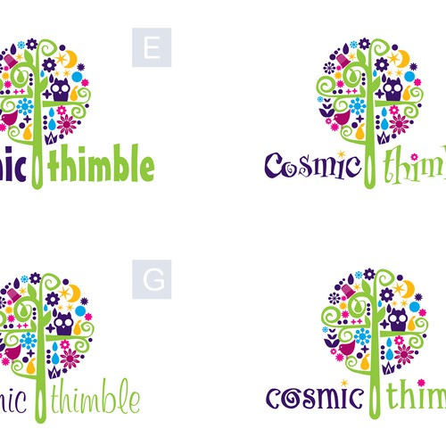 Cosmic Thimble Logo Design Réalisé par Symbol Simon