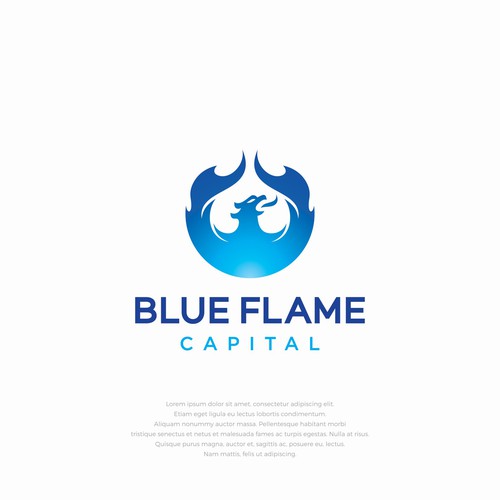 We need a Blue Flame Logo worthy of classic car hood status...but not...really. Design by CSArtwork