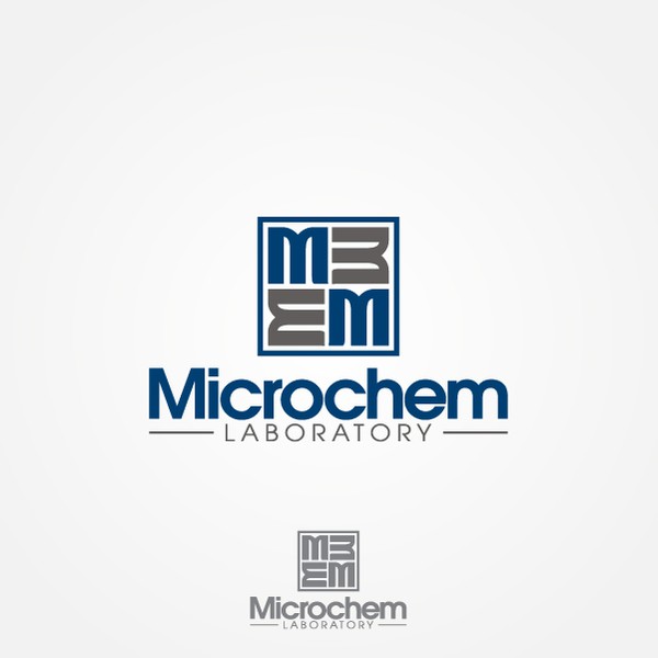 Create a logo for Microchem Laboratory (a lab that tests disinfectants, medical devices, and drugs)