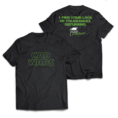 Design a Star Wars themed shirt for a trade show Design by Irisha_design