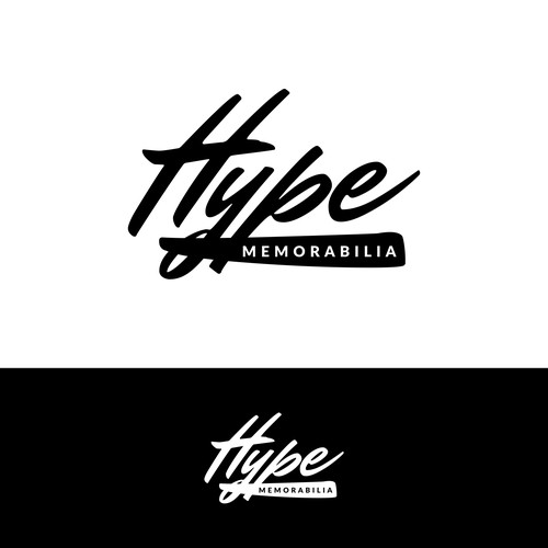 Hype Memorabilia Logo Design by NomoStudio