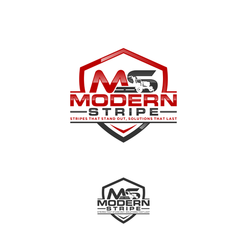 Create Modernized Logo for a Professional Parking Lot Line Striping Company Design by Log_In