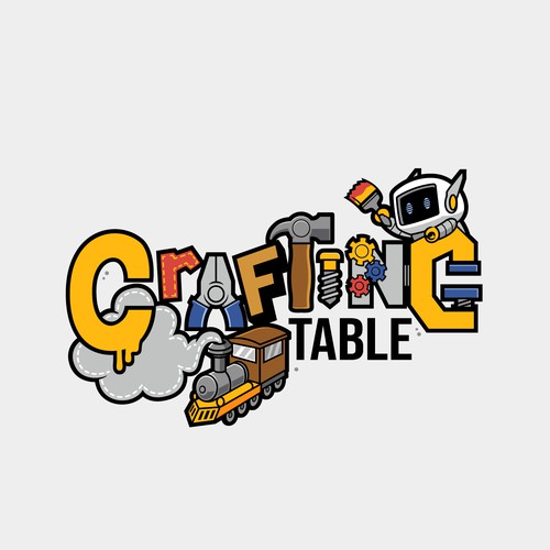 A brand for the makers, inventors, and doers. [CraftingTable.com] Design by wira sableng