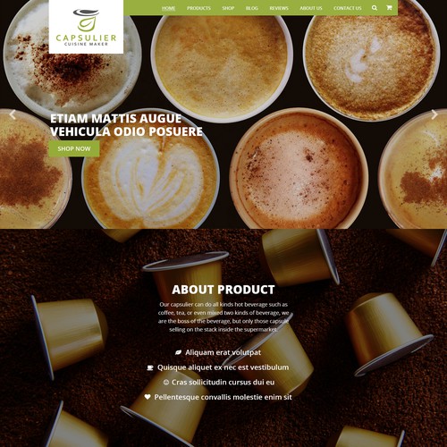 Web page design contest entry by pb⚡️