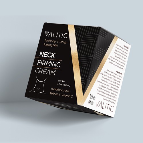 Neck firming cream - expensive look Design by ....Comartstudios™