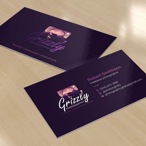 Design Unique business card design for Photography Business por CilioLab